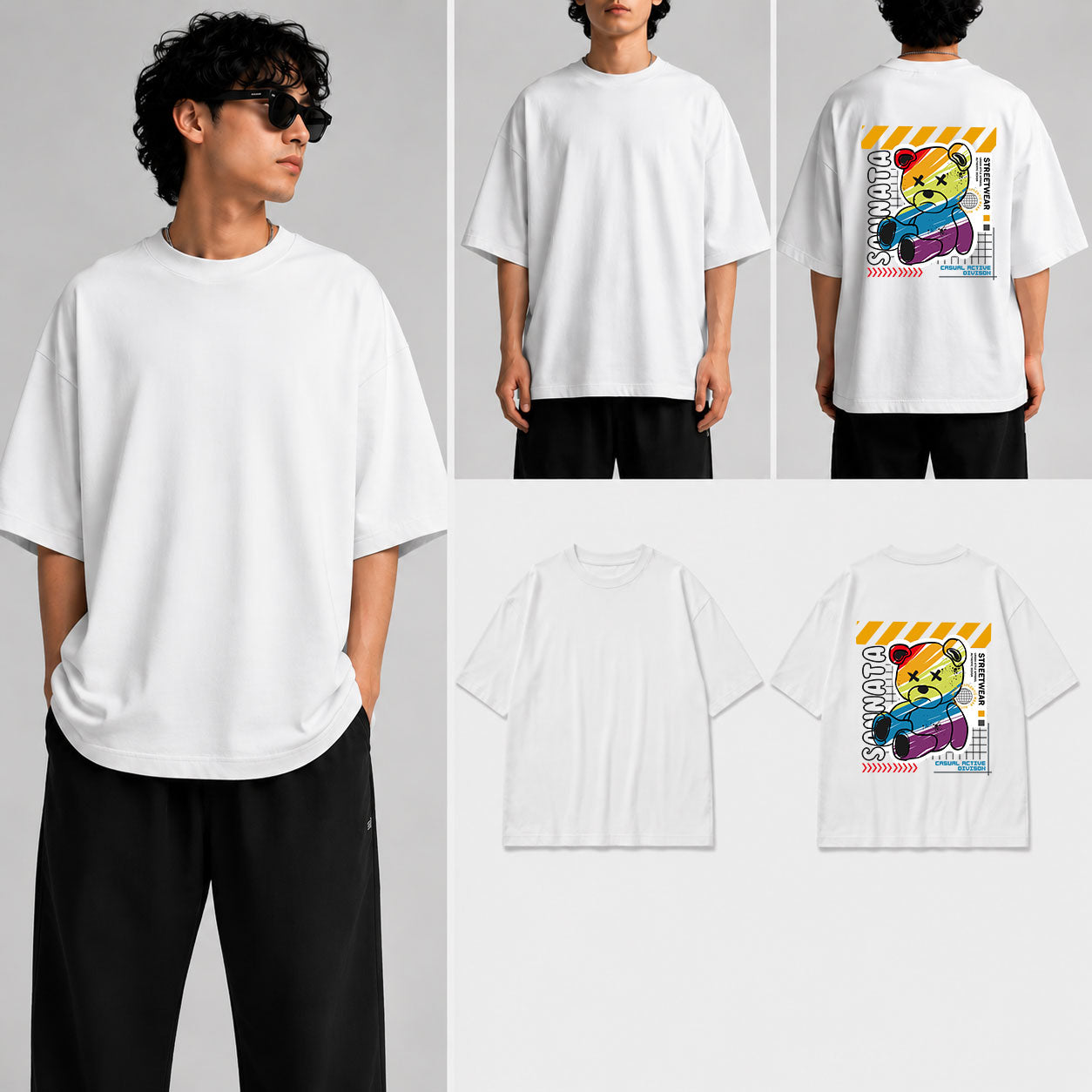 Sannata Unisex Oversized Standard T-Shirt for man & women
