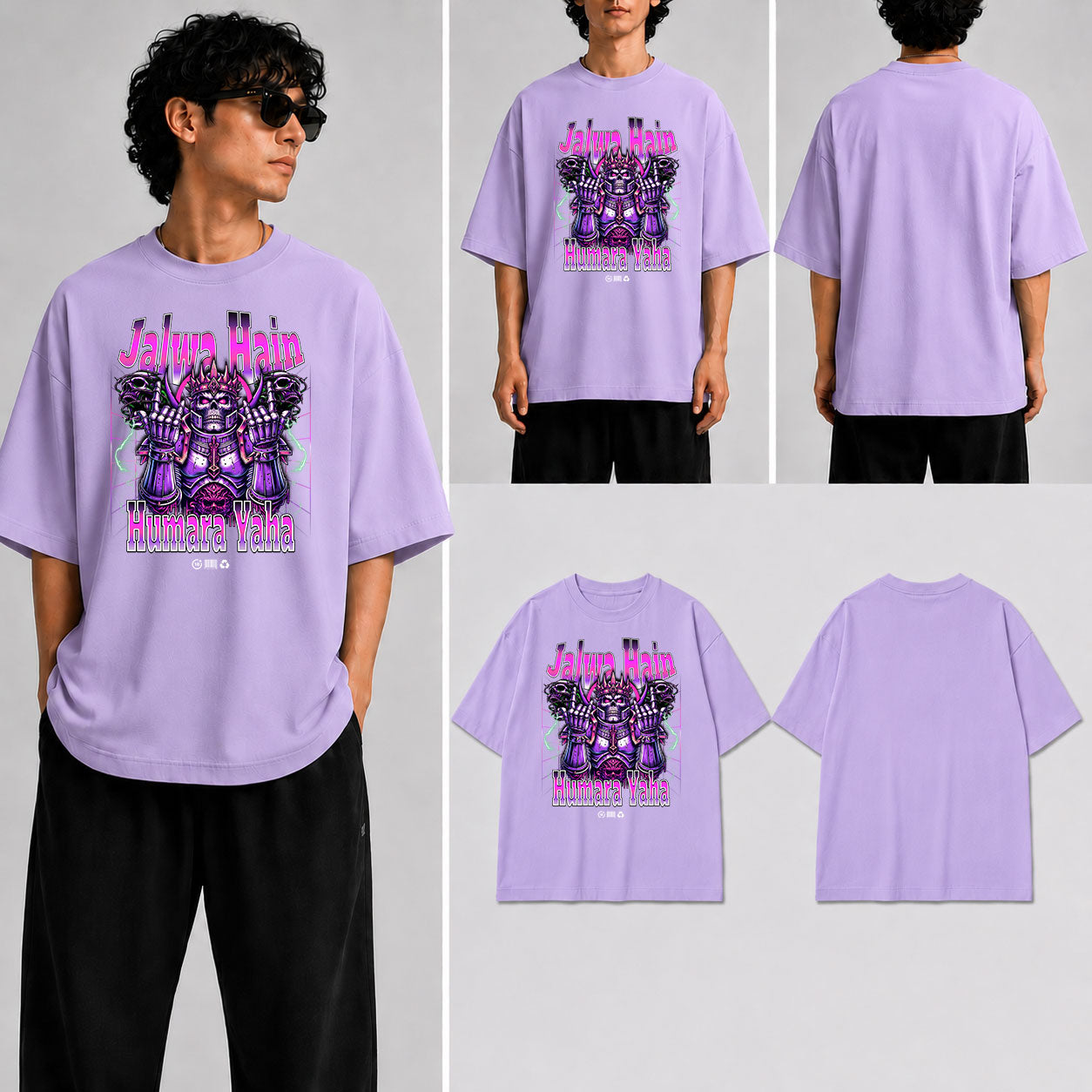 Jalwa Hain Humara Unisex Oversized Standard T-Shirt for man & women