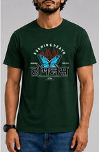 होपलेस Male Round Neck Half Sleeve T-Shirt