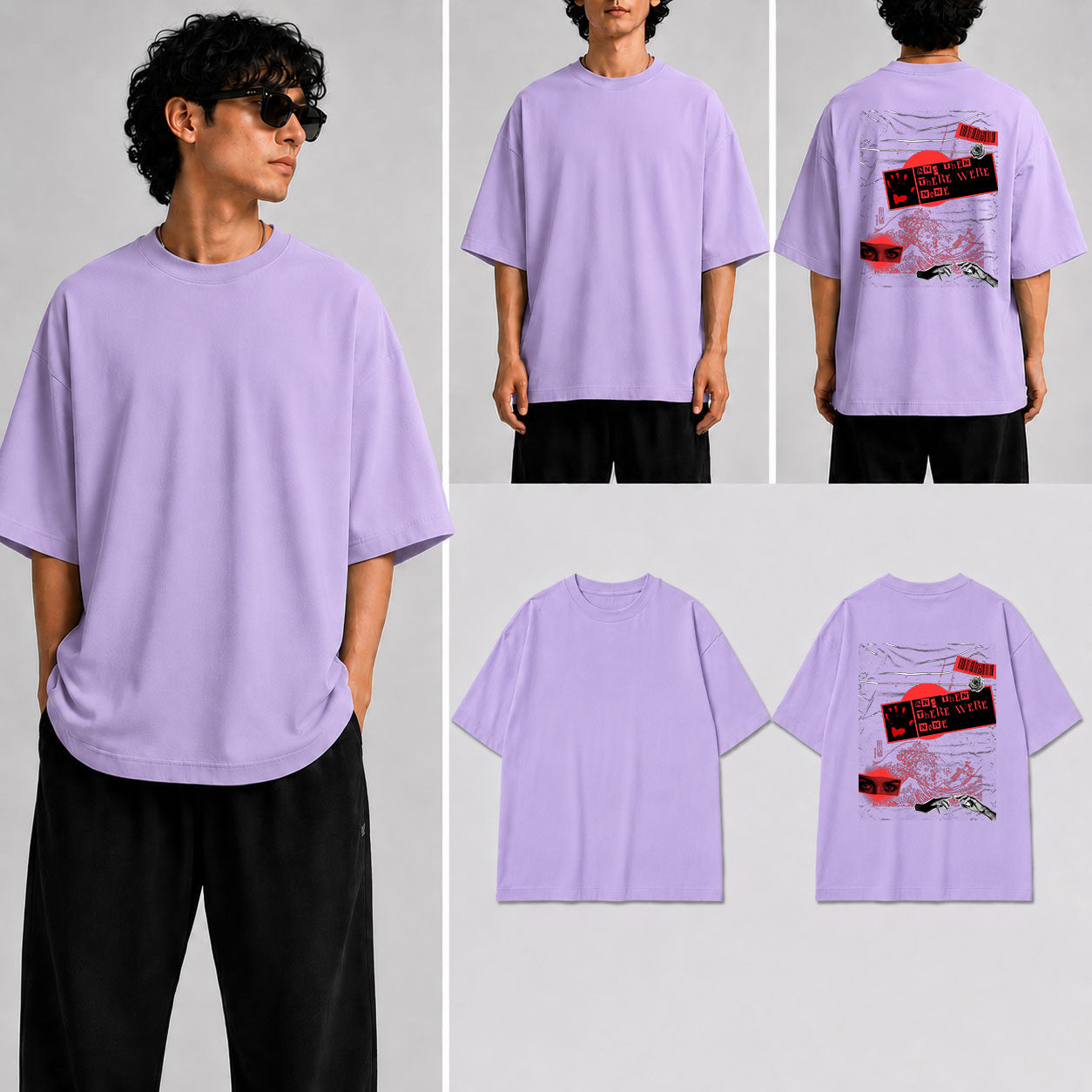And then there were none Unisex Oversized Standard T-Shirt for man & women
