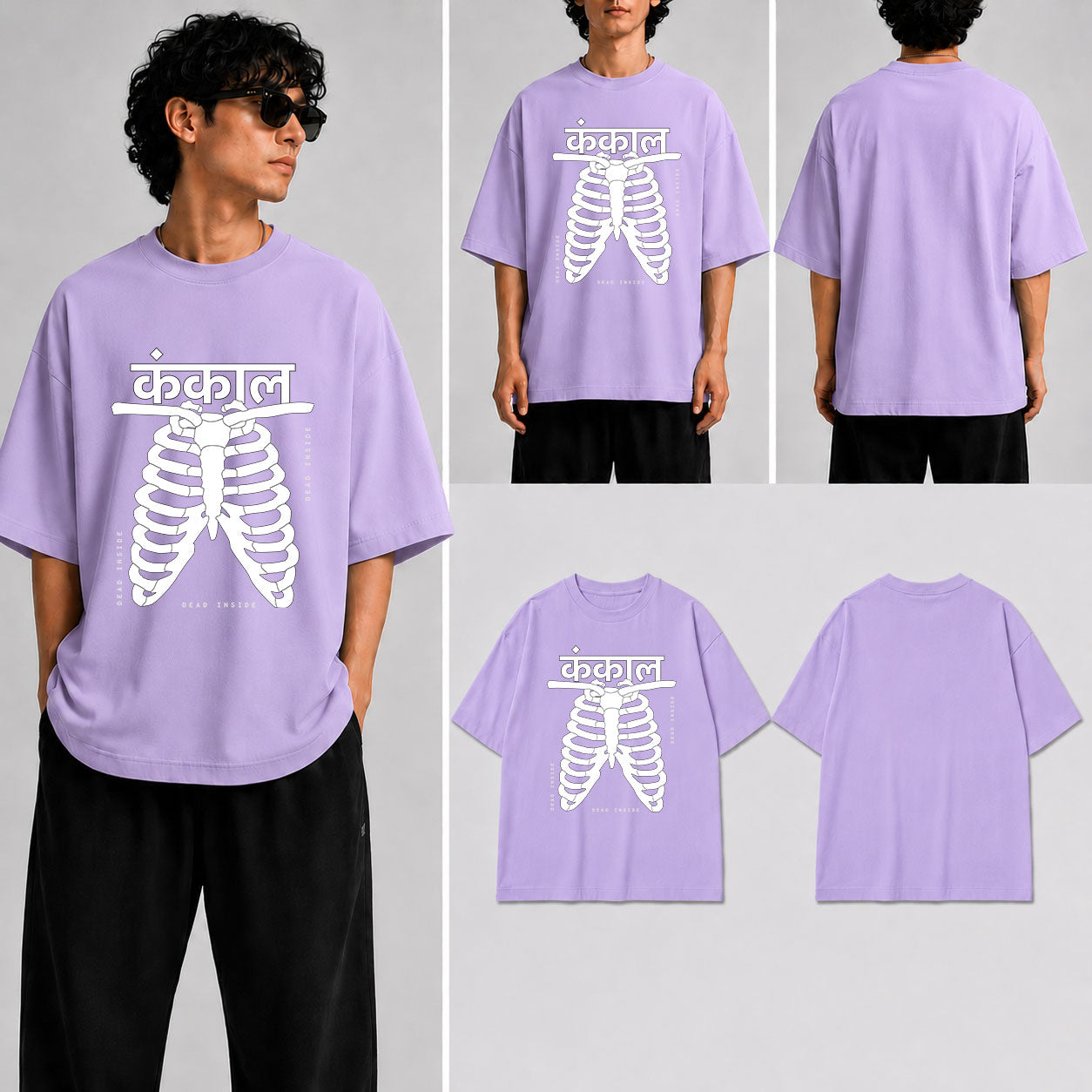Kankal Unisex Oversized Standard T-Shirt for man & women