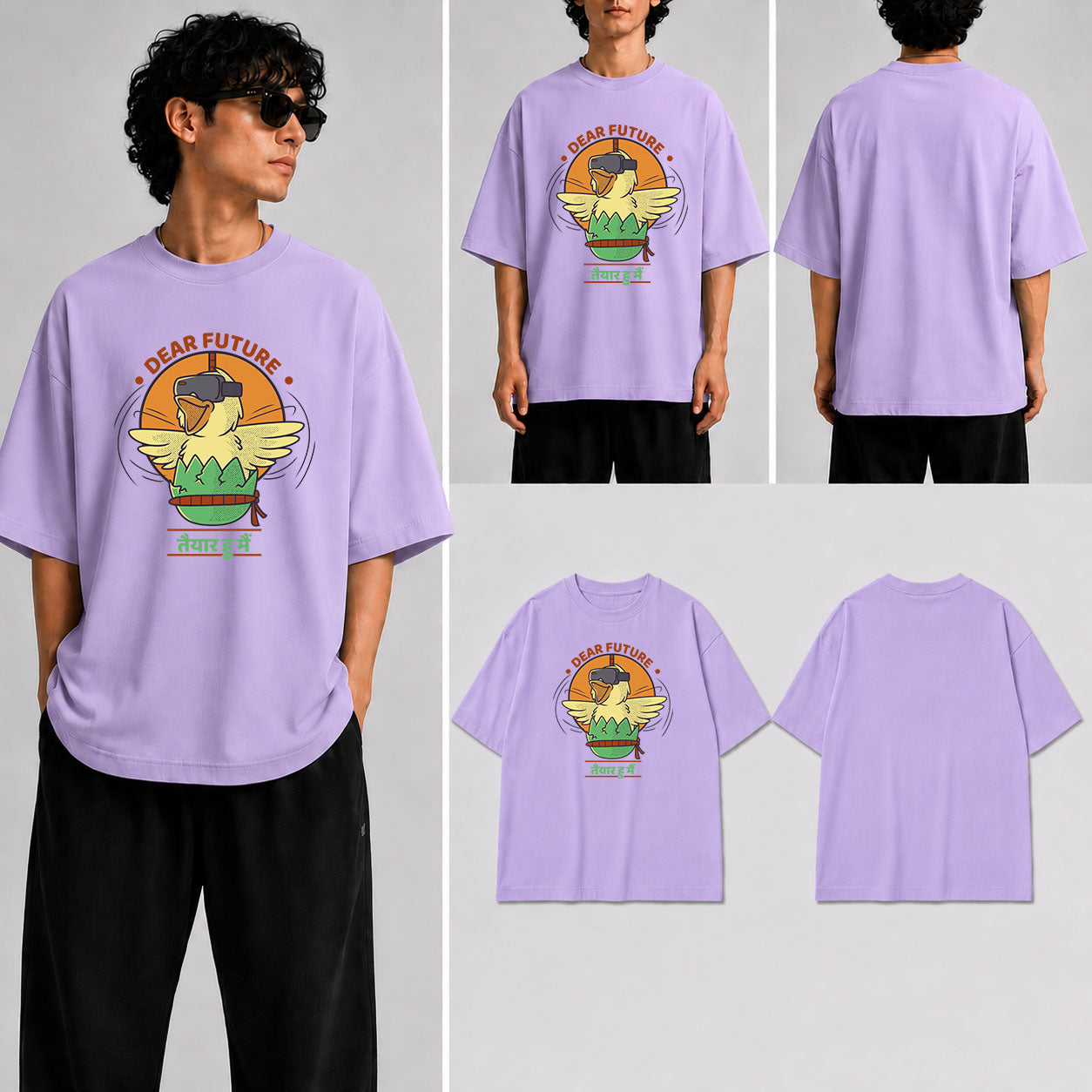 Dear Future Unisex Oversized Standard T-Shirt for man & women