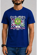 Good Vibes Male Round Neck Half Sleeve T-Shirt