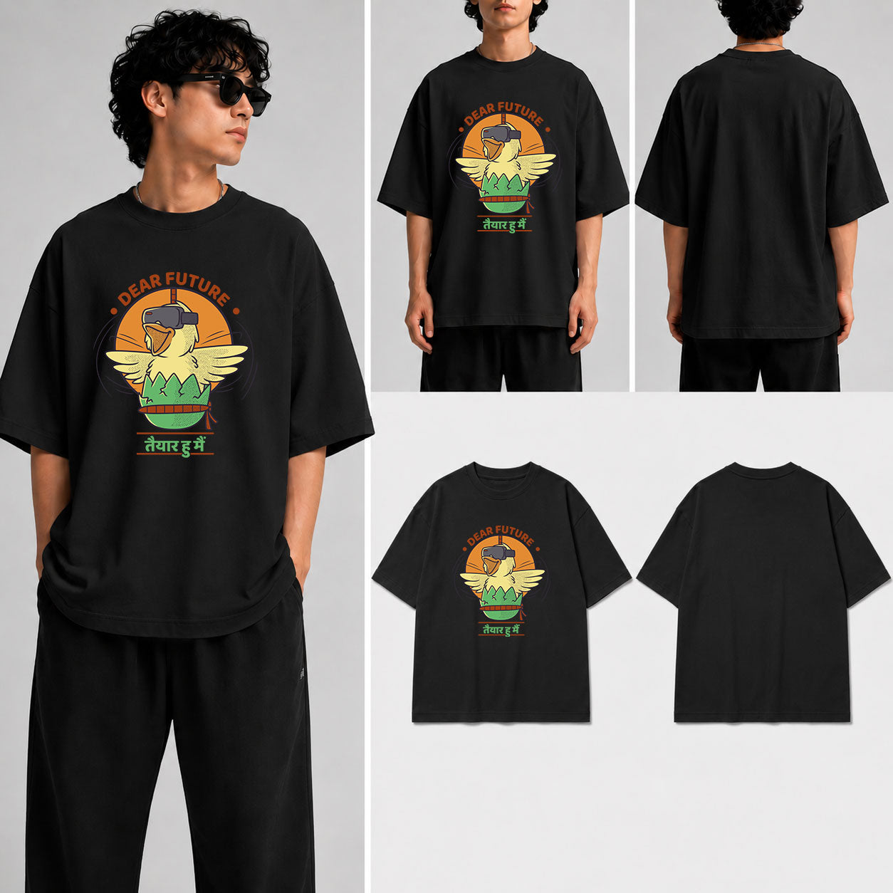 Dear Future Unisex Oversized Standard T-Shirt for man & women