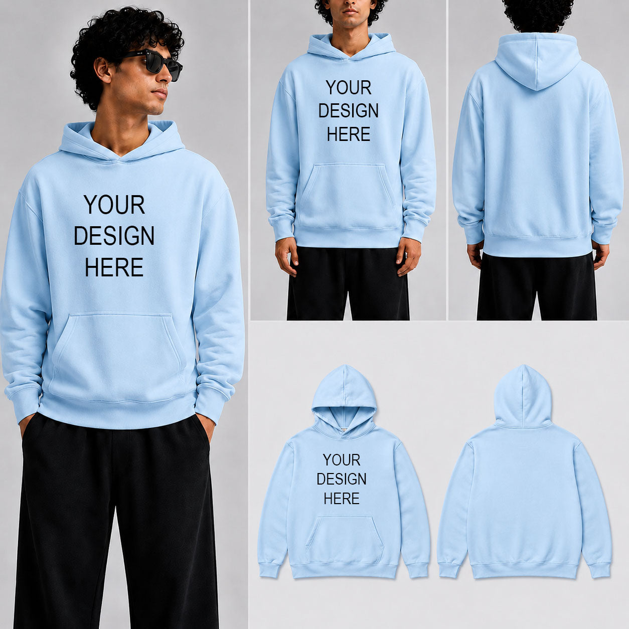 Customized Custom Personalized Unisex Hoodie for man & women