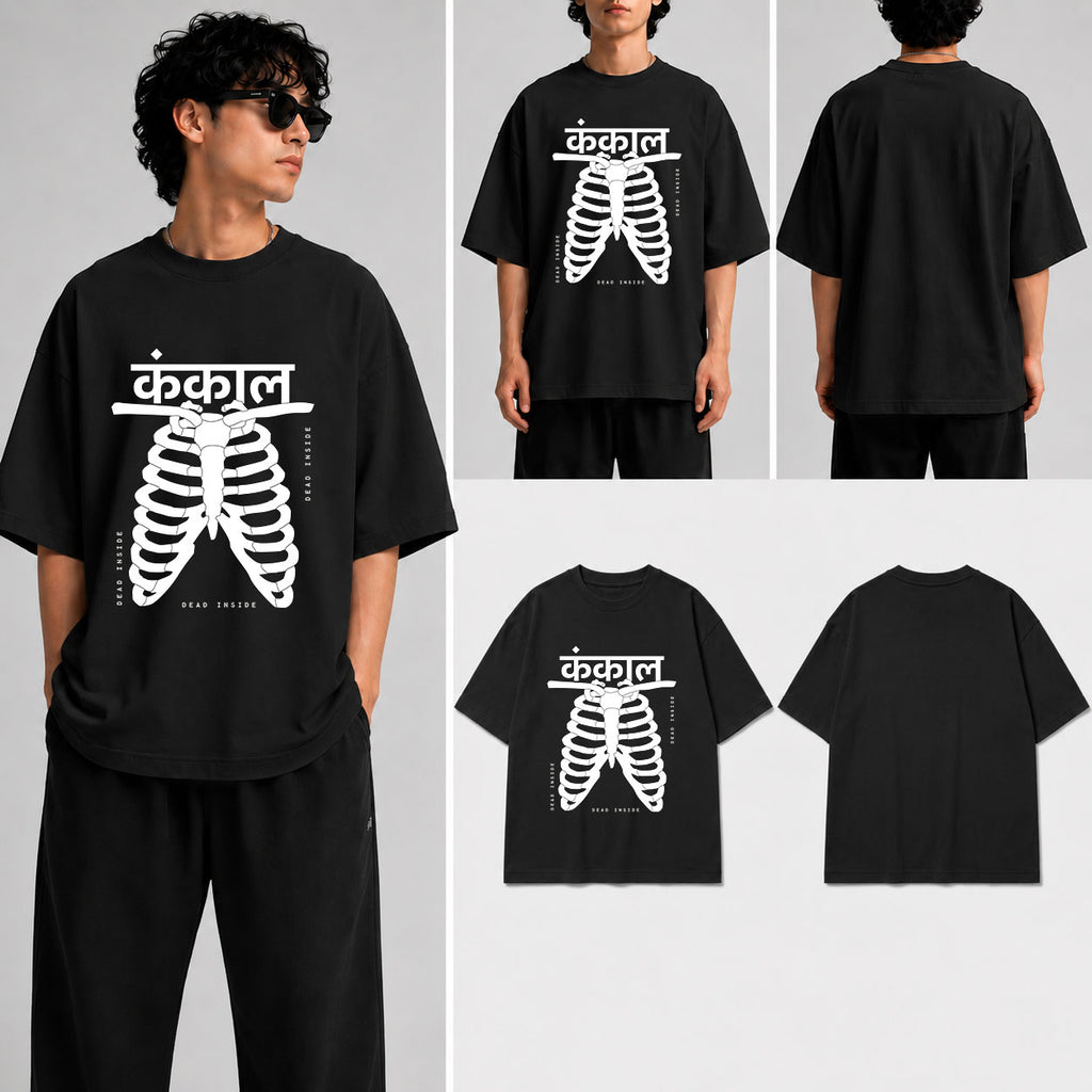 Kankal Unisex Oversized Standard T-Shirt for man & women