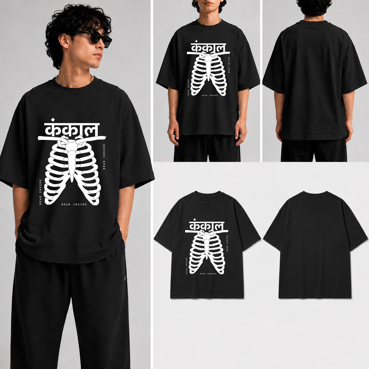 Kankal Unisex Oversized Standard T-Shirt for man & women