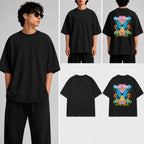 Smile Mood Louta Do Mujhe Hashi Unisex Oversized Standard T-Shirt for man & women
