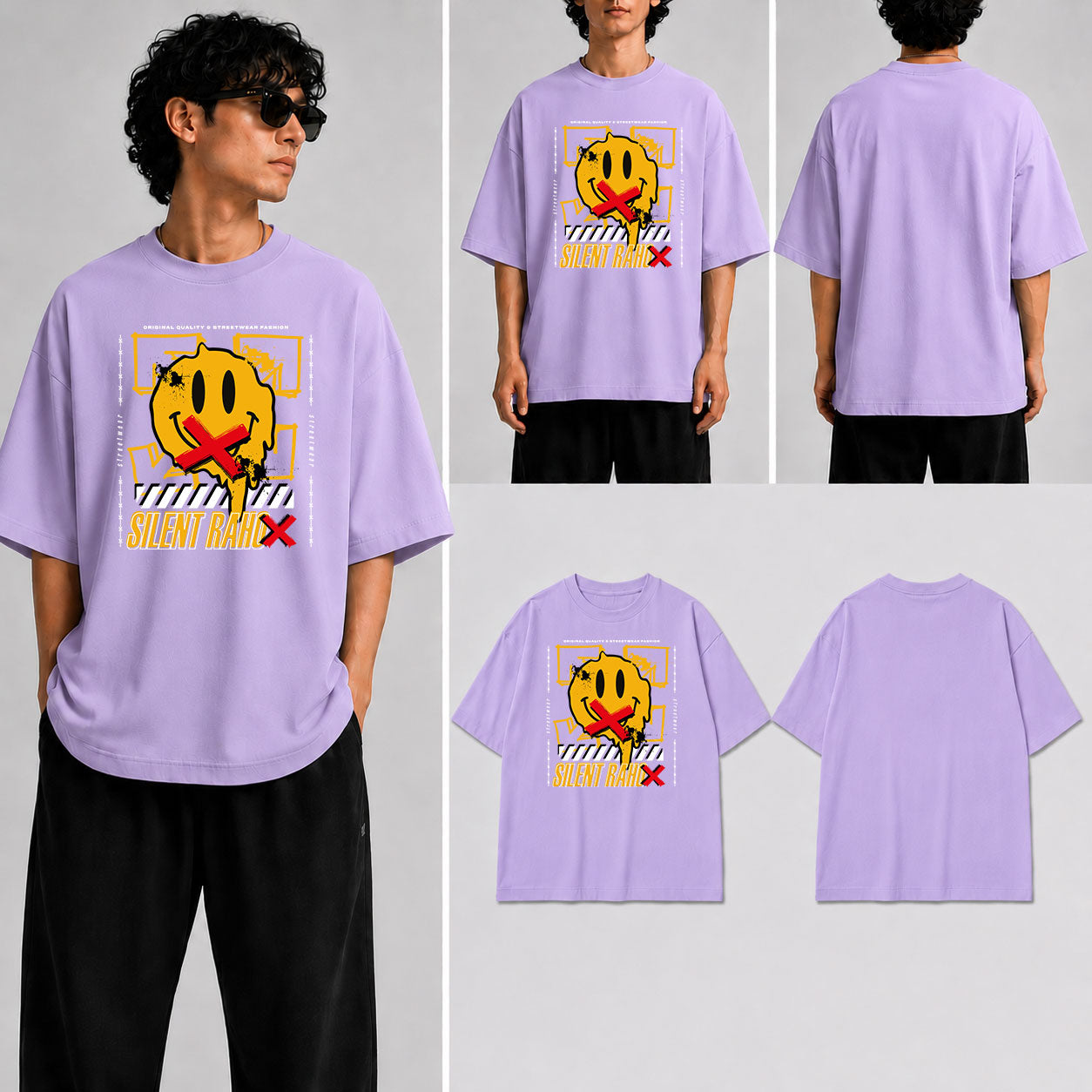 Silent Raho Unisex Oversized Standard T-Shirt for man & women