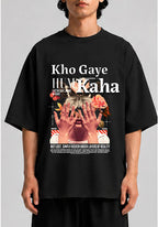 Kho Gaye Hum Kaha Unisex Oversized Standard T-Shirt for man & women