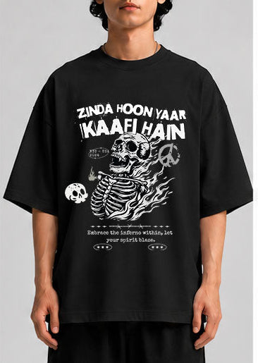 Zinda Hoon Yaar  Unisex Oversized Standard T-Shirt for man & women