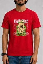 Khatarnak Zaher Male Round Neck Half Sleeve T-Shirt