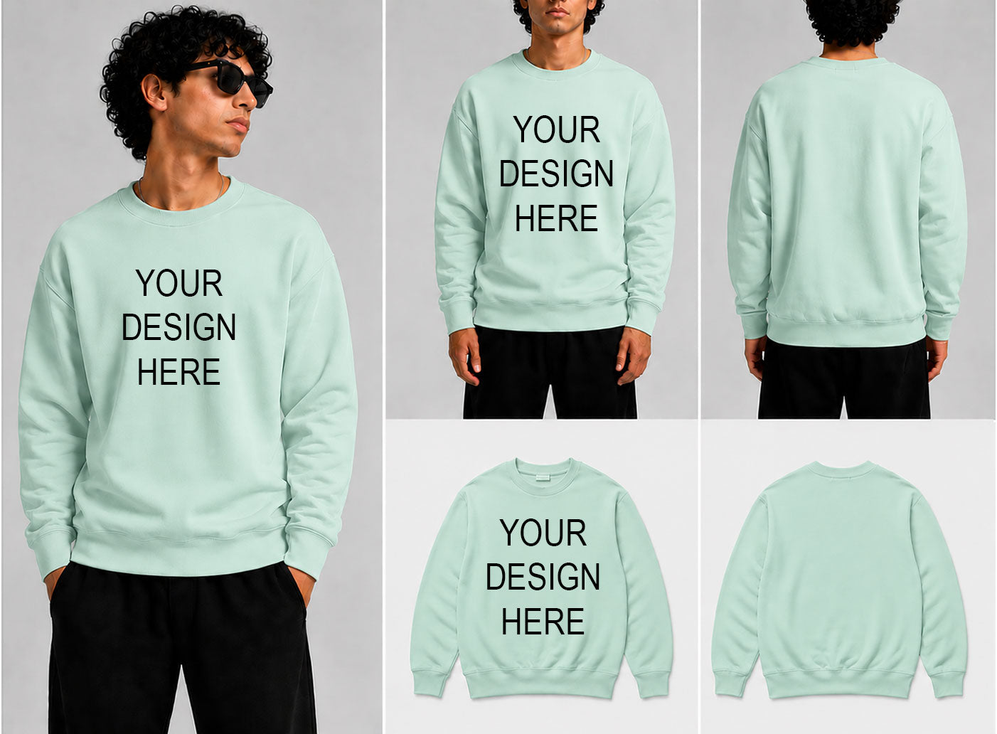 Customized Custom Personalized Unisex Sweatshirts for man & women