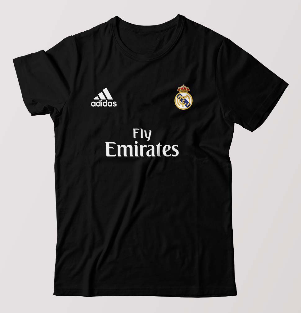 Real Madrid Male Round Neck Half Sleeve T-Shirt