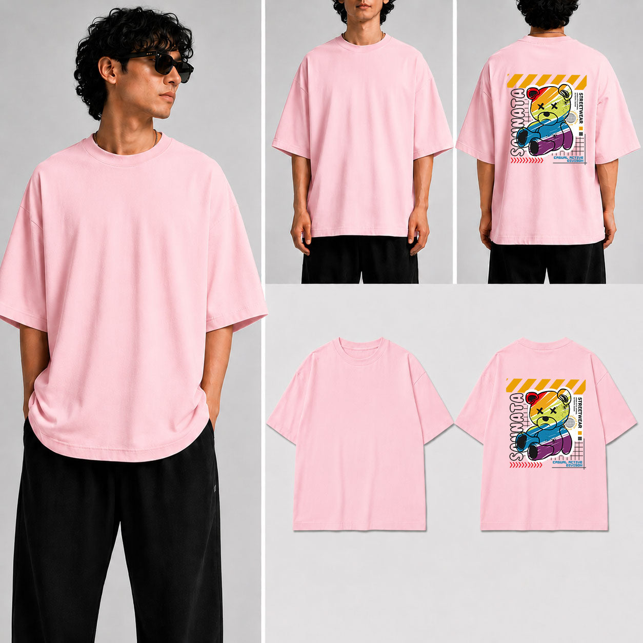 Sannata Unisex Oversized Standard T-Shirt for man & women