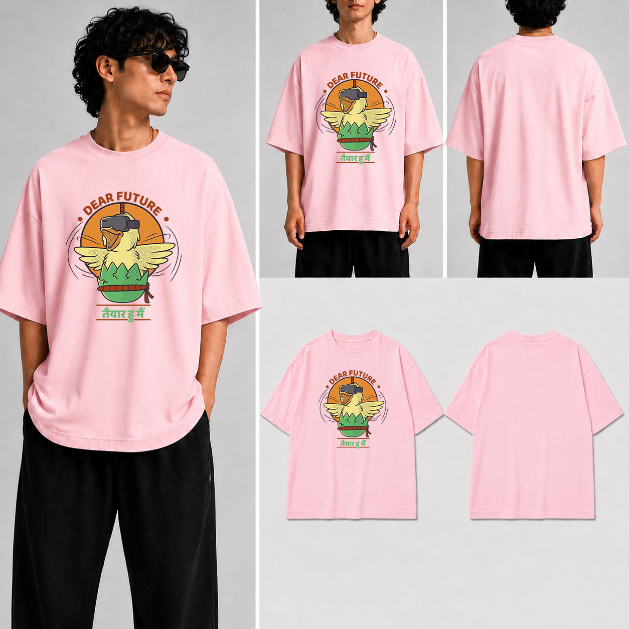 Dear Future Unisex Oversized Standard T-Shirt for man & women