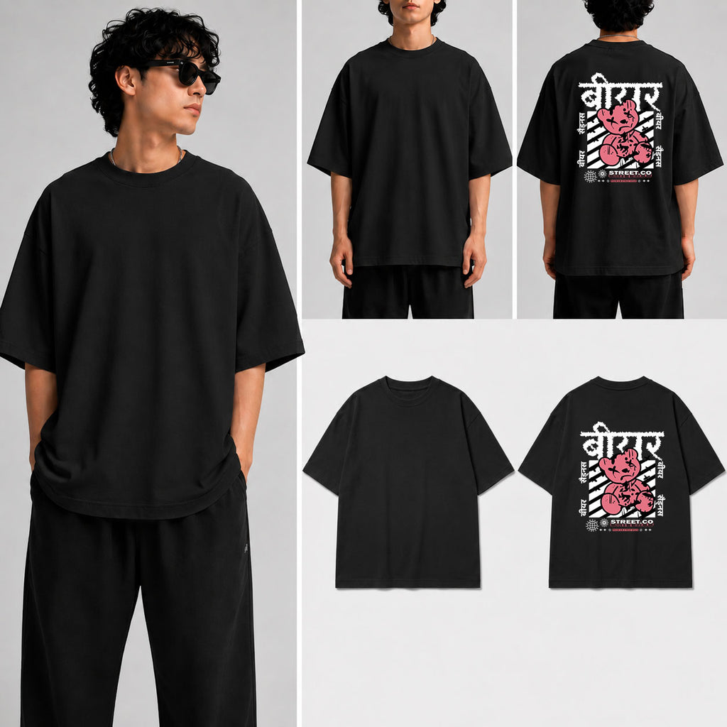 बीयर सैड्नस Unisex Oversized Standard T-Shirt for man & women