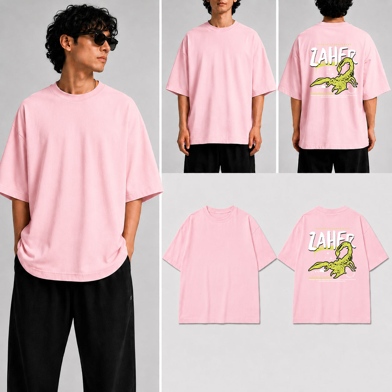 Zaher Unisex Oversized Standard T-Shirt for man & women