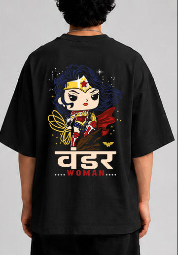 वंडर Woman Unisex Oversized Standard T-Shirt for man & women