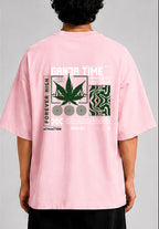 Ganja Time Unisex Oversized Standard T-Shirt for man & women