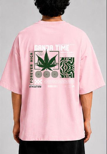 Ganja Time Unisex Oversized Standard T-Shirt for man & women