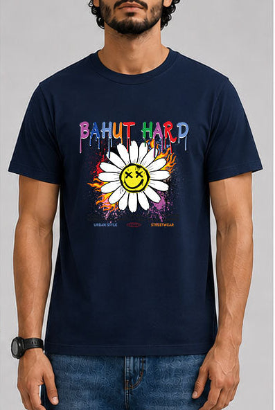 Bahut Hard Male Round Neck Half Sleeve T-Shirt