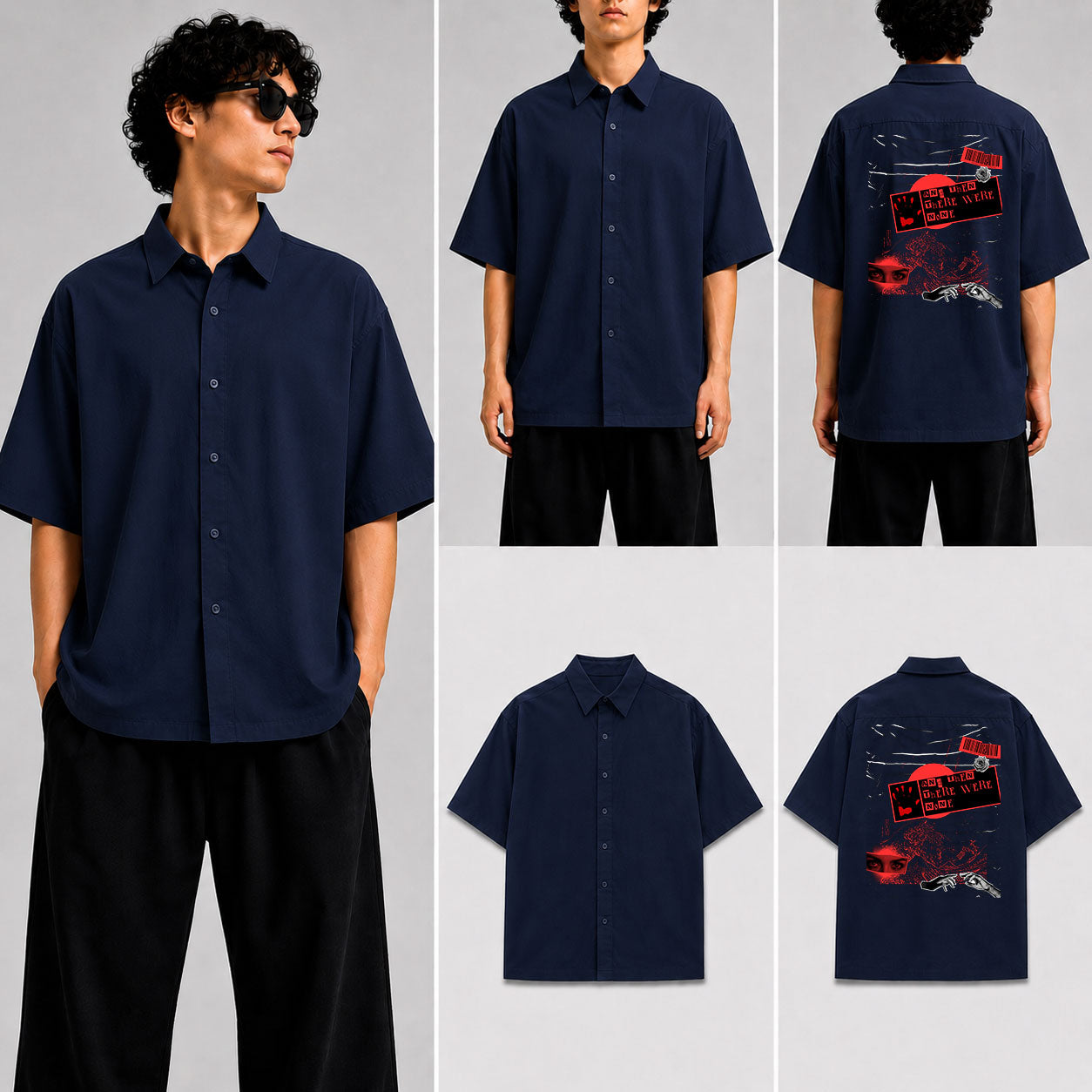 And then there were none Unisex Oversized Shirt for man & women