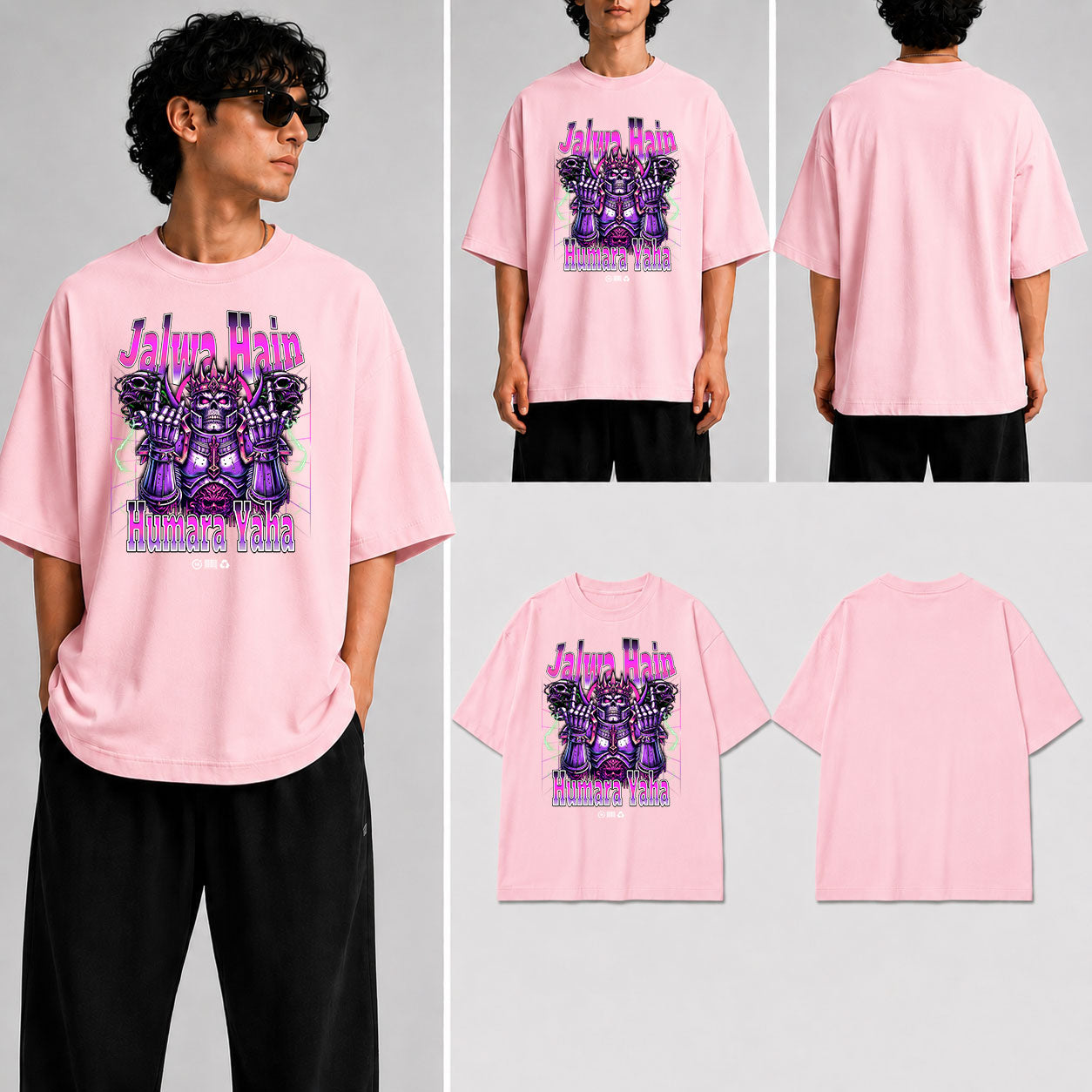 Jalwa Hain Humara Unisex Oversized Standard T-Shirt for man & women