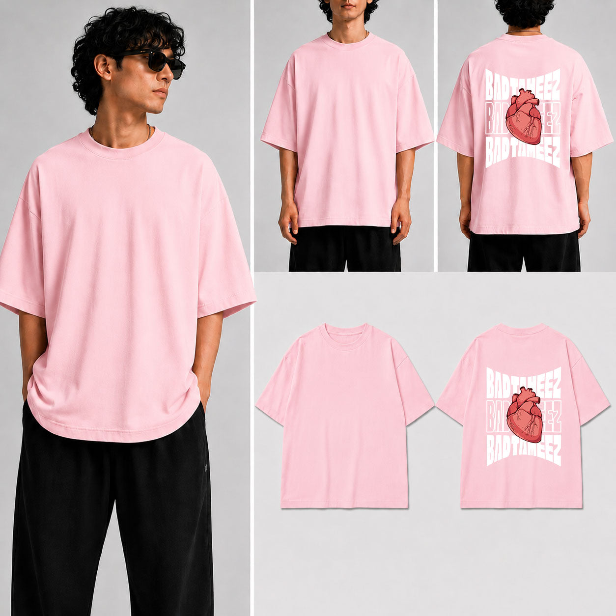 Badtameez Dil Unisex Oversized Standard T-Shirt for man & women