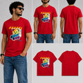 Sannata Male Round Neck Half Sleeve T-Shirt