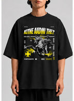 Kitne Aadmi The Unisex Oversized Standard T-Shirt for man & women