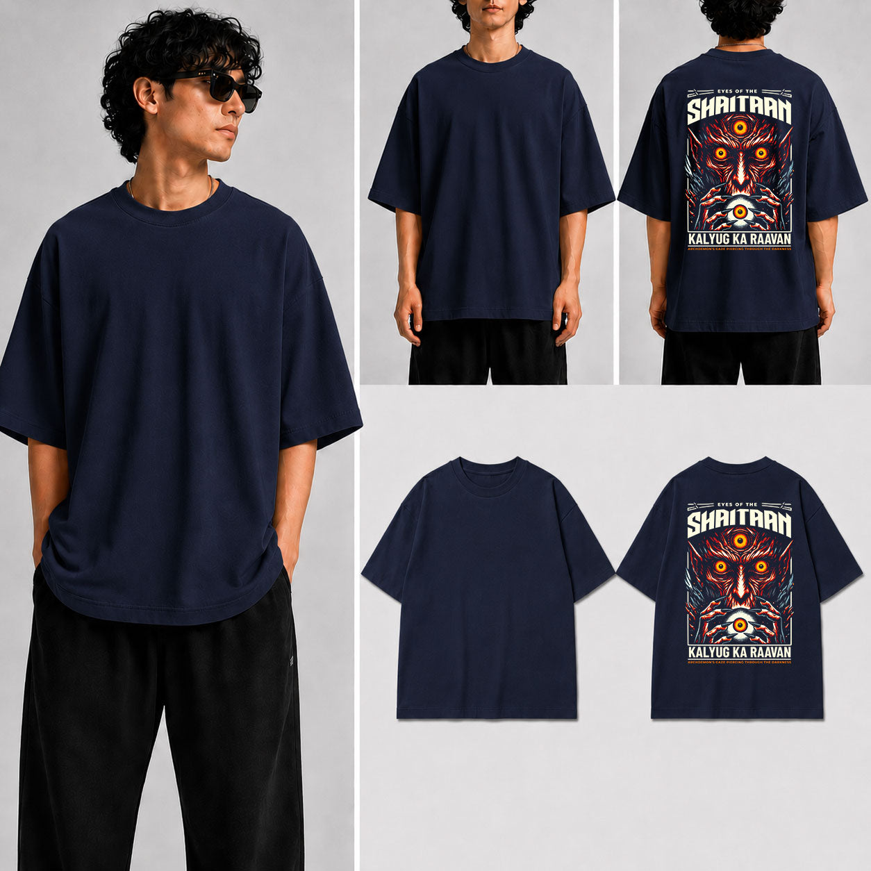 Shaitaan Unisex Oversized Standard T-Shirt for man & women