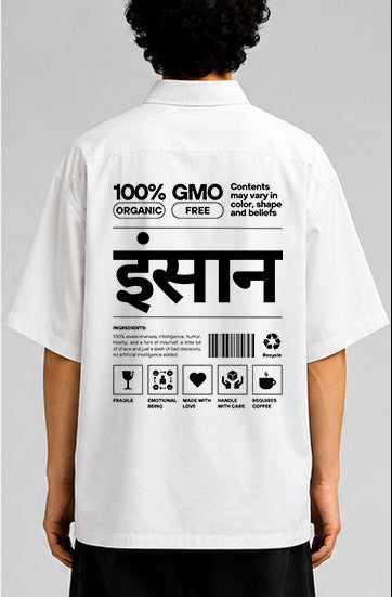 Insaan Unisex Oversized Shirt for man & women
