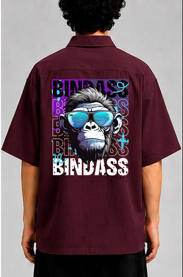 Bindass Unisex Oversized Shirt for man & women