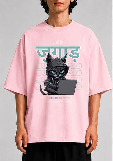 Jugaad Unisex Oversized Standard T-Shirt for man & women