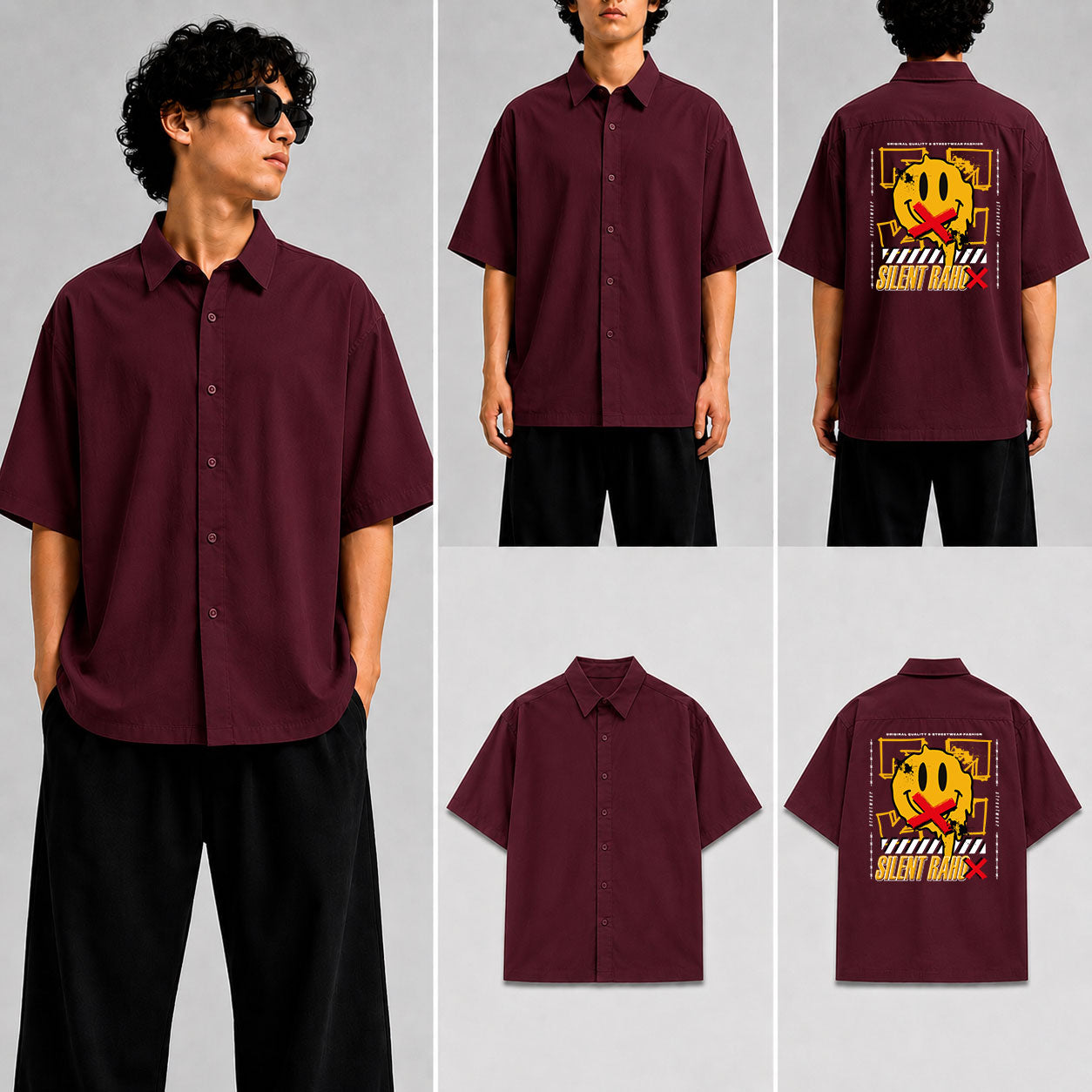 Silent Raho Unisex Oversized Shirt for man & women