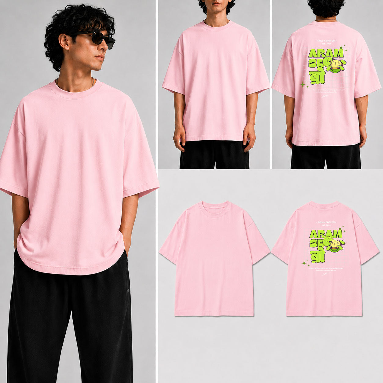 Aram se Bro Unisex Oversized Standard T-Shirt for man & women