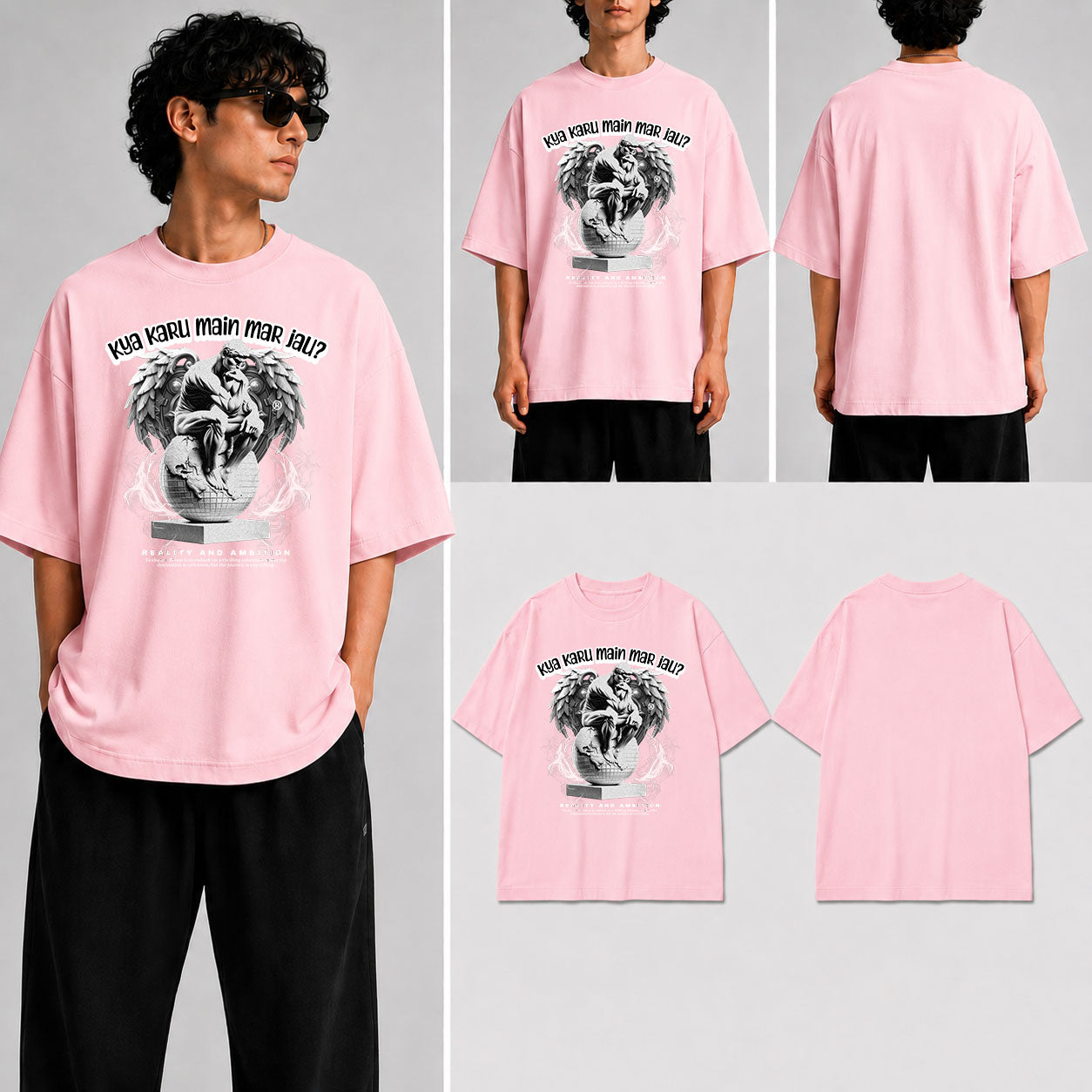 meri koi feelings nahi hai  Unisex Oversized Standard T-Shirt for man & women
