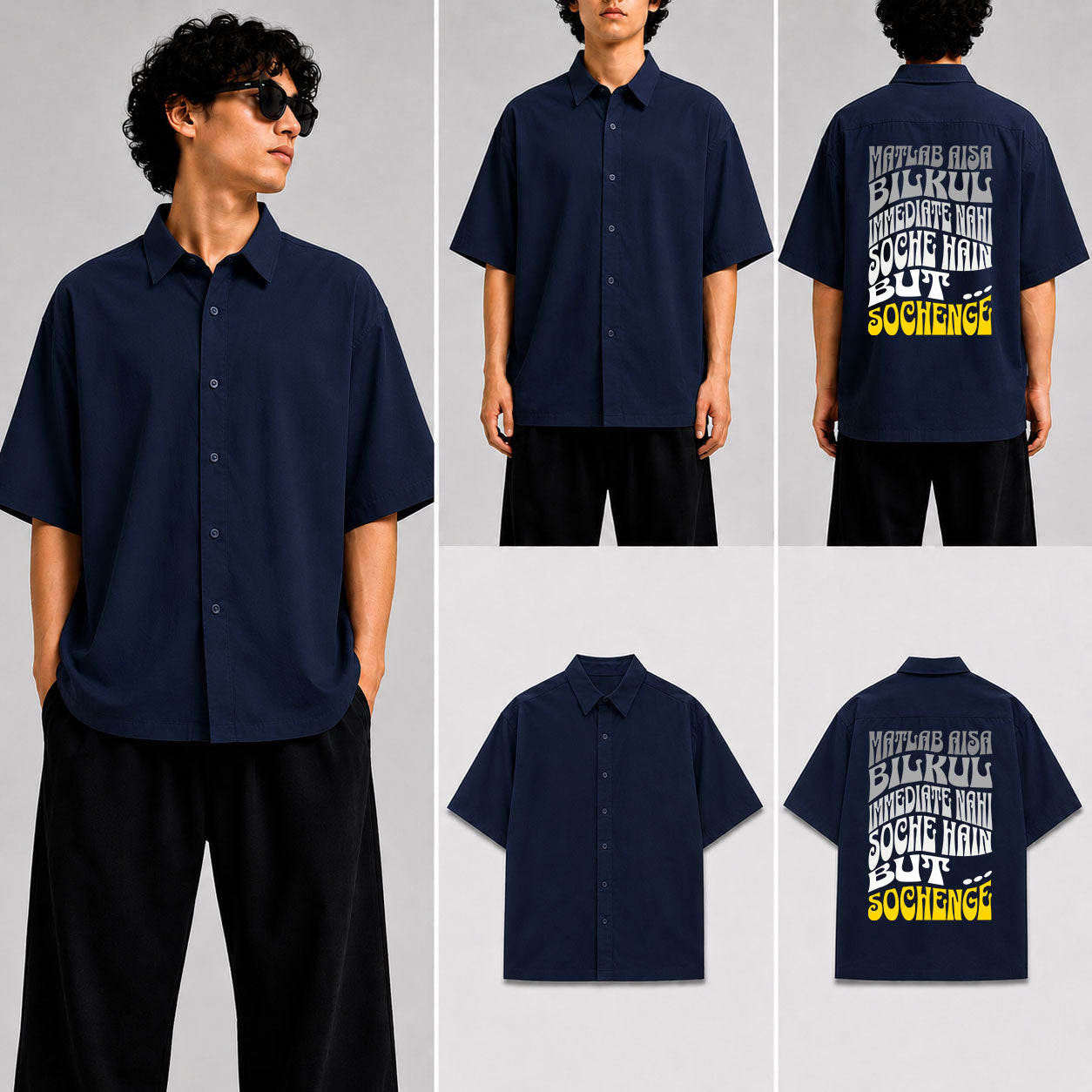 Matlab Sochenge.. Unisex Oversized Shirt for man & women