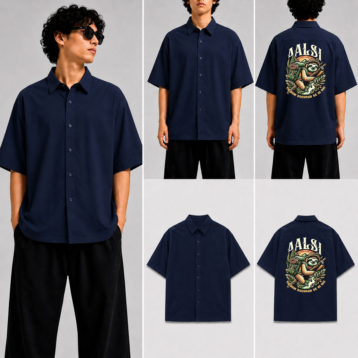AALSI Unisex Oversized Shirt for man & women