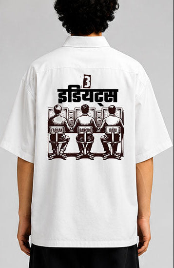 IDIOTS Unisex Oversized Shirt for man & women
