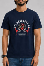 Dil dhadakne do Male Round Neck Half Sleeve T-Shirt