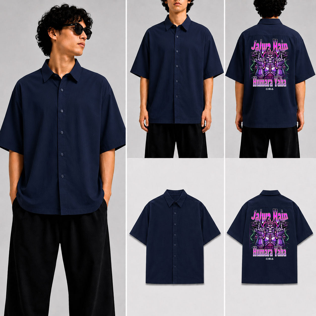 Jalwa Hain Humara Unisex Oversized Shirt for man & women