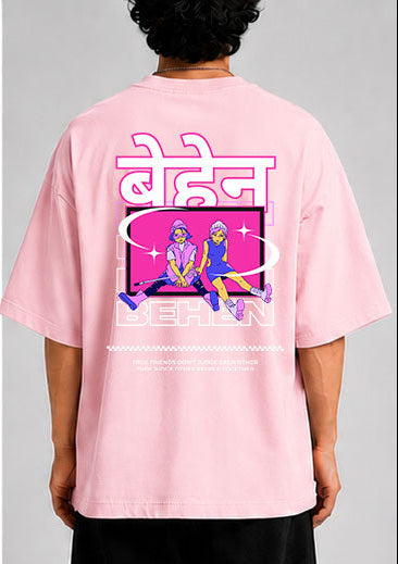 Behen Unisex Oversized Standard T-Shirt for man & women