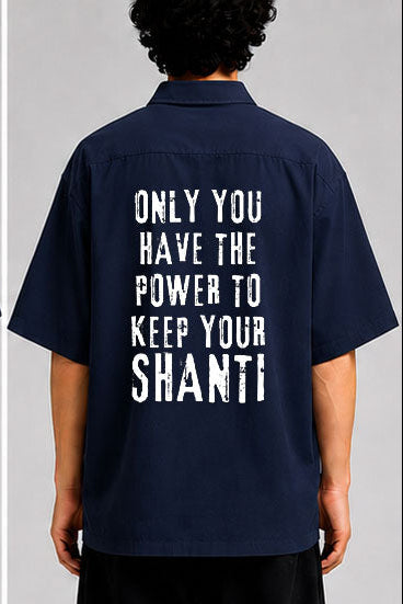Keep your Shanti Unisex Oversized Shirt for man & women