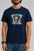 Shanti Male Round Neck Half Sleeve T-Shirt