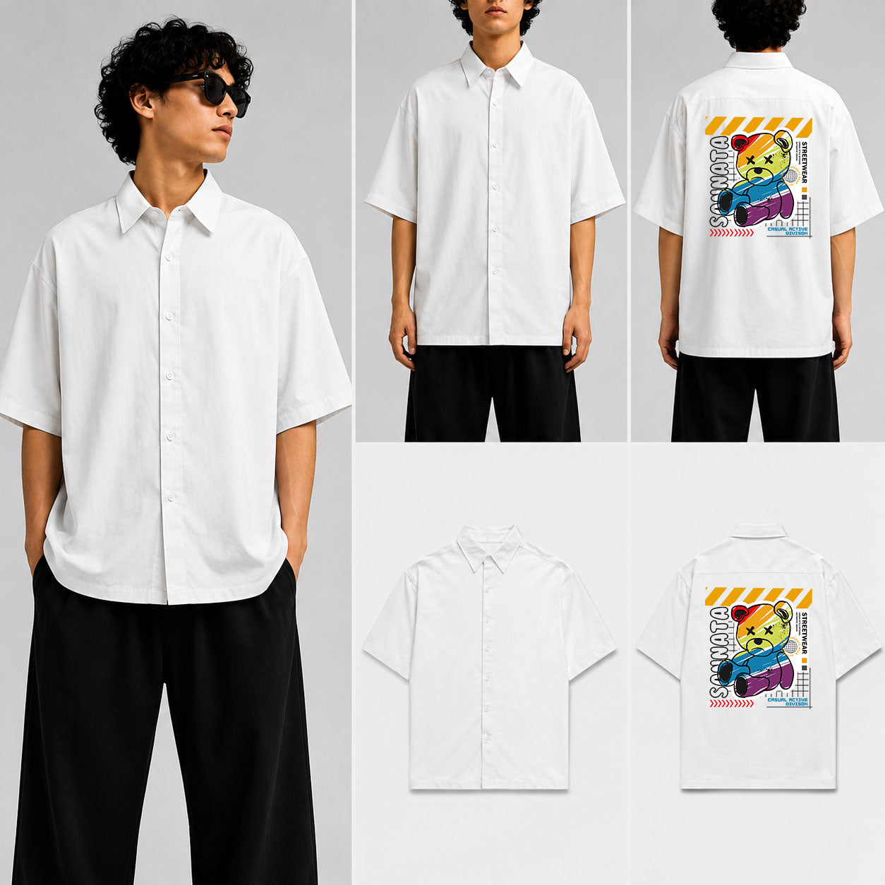 Sannata Unisex Oversized Shirt for man & women