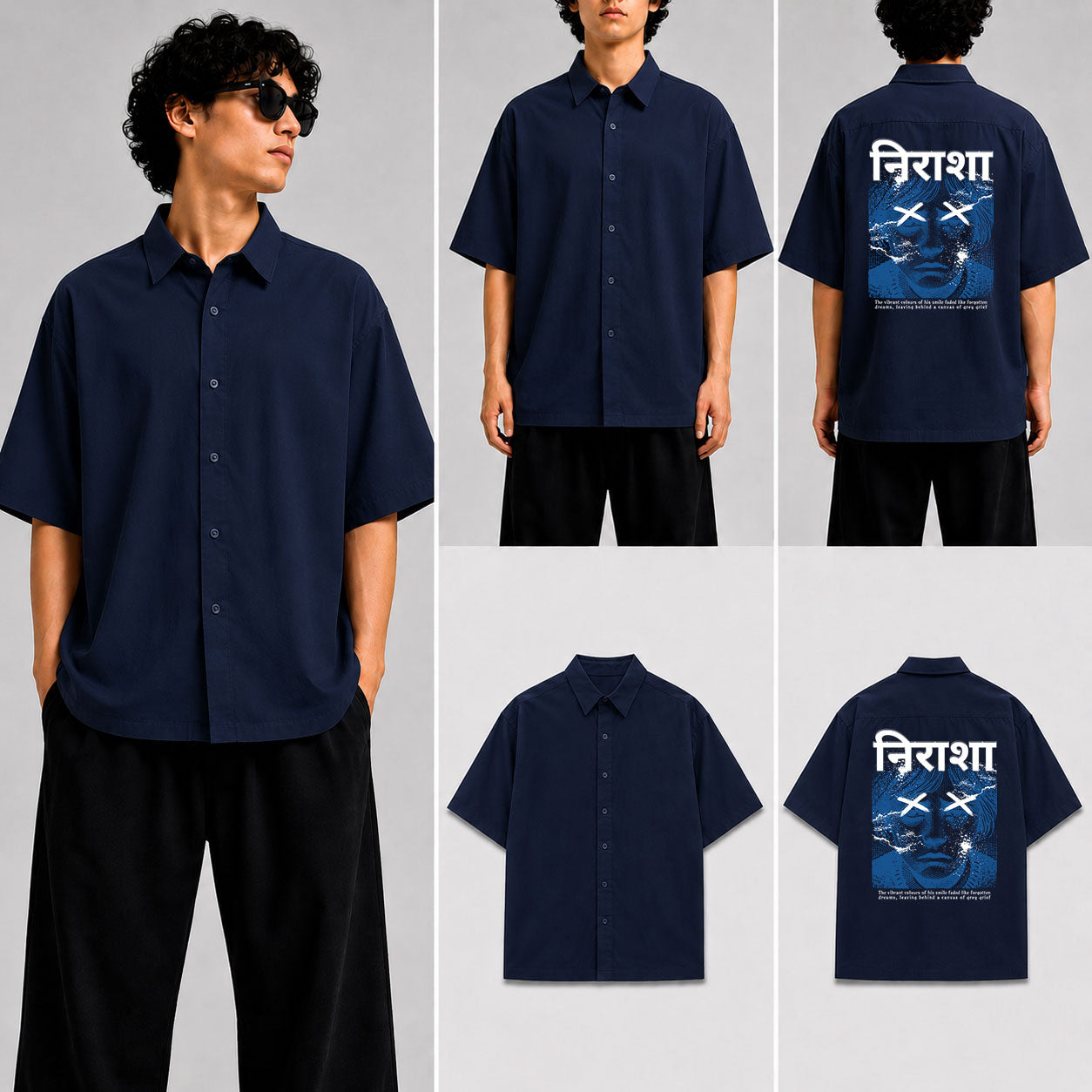 Nirasha Unisex Oversized Shirt for man & women
