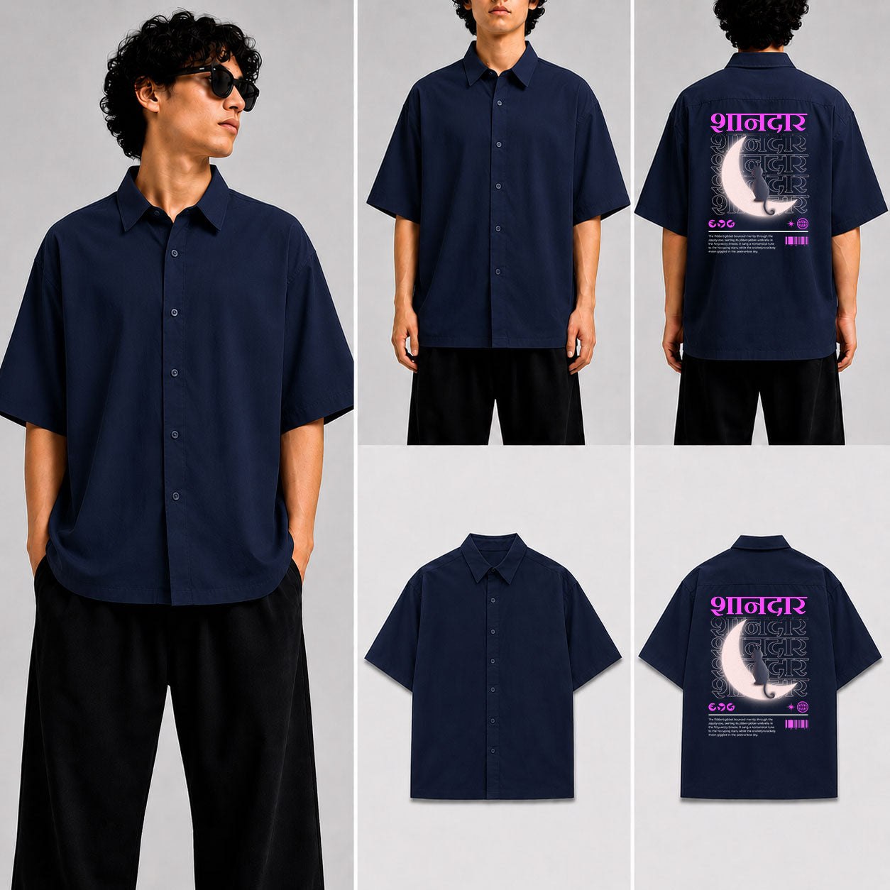 Shandaar Unisex Oversized Shirt for man & women