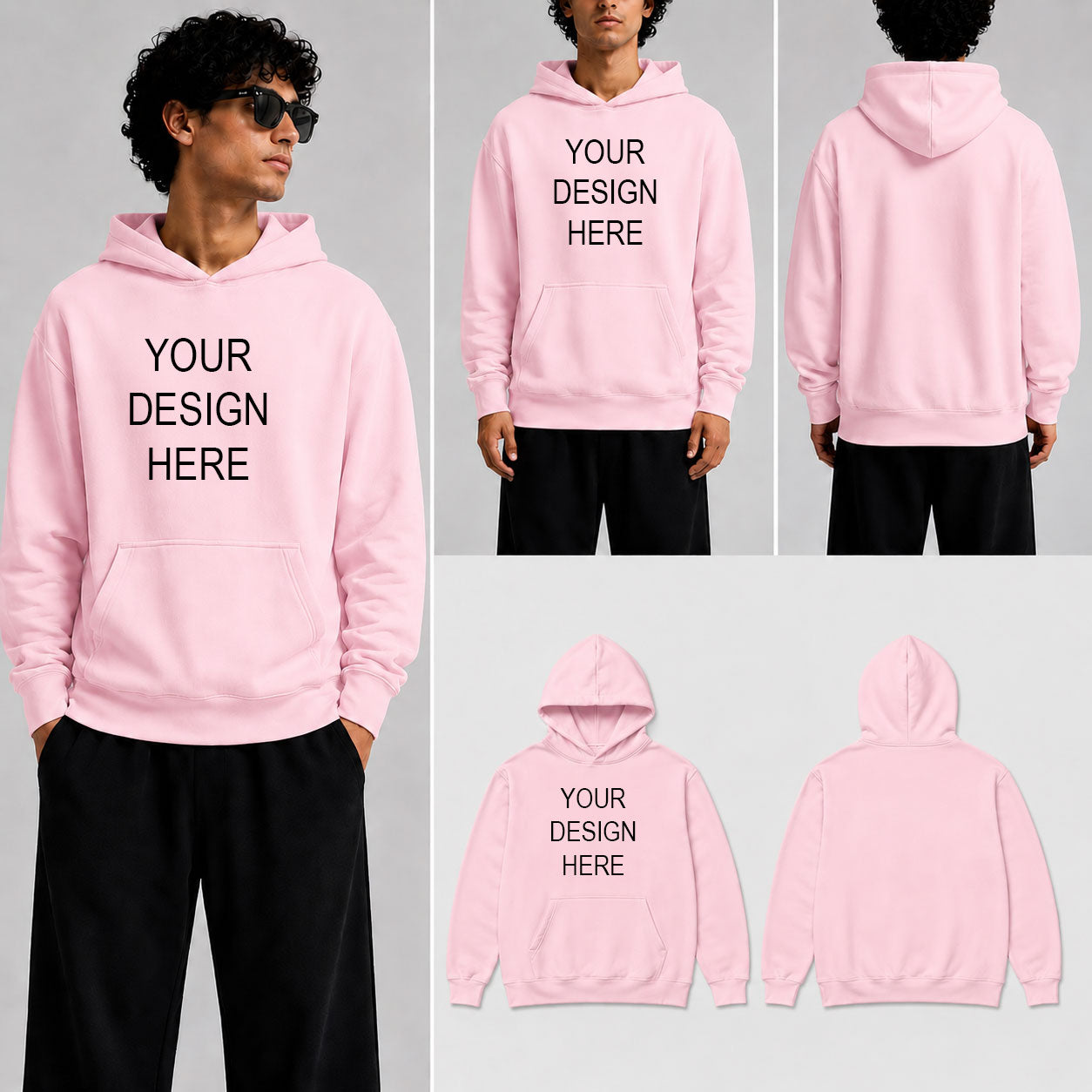 Customized Custom Personalized Unisex Hoodie for man & women